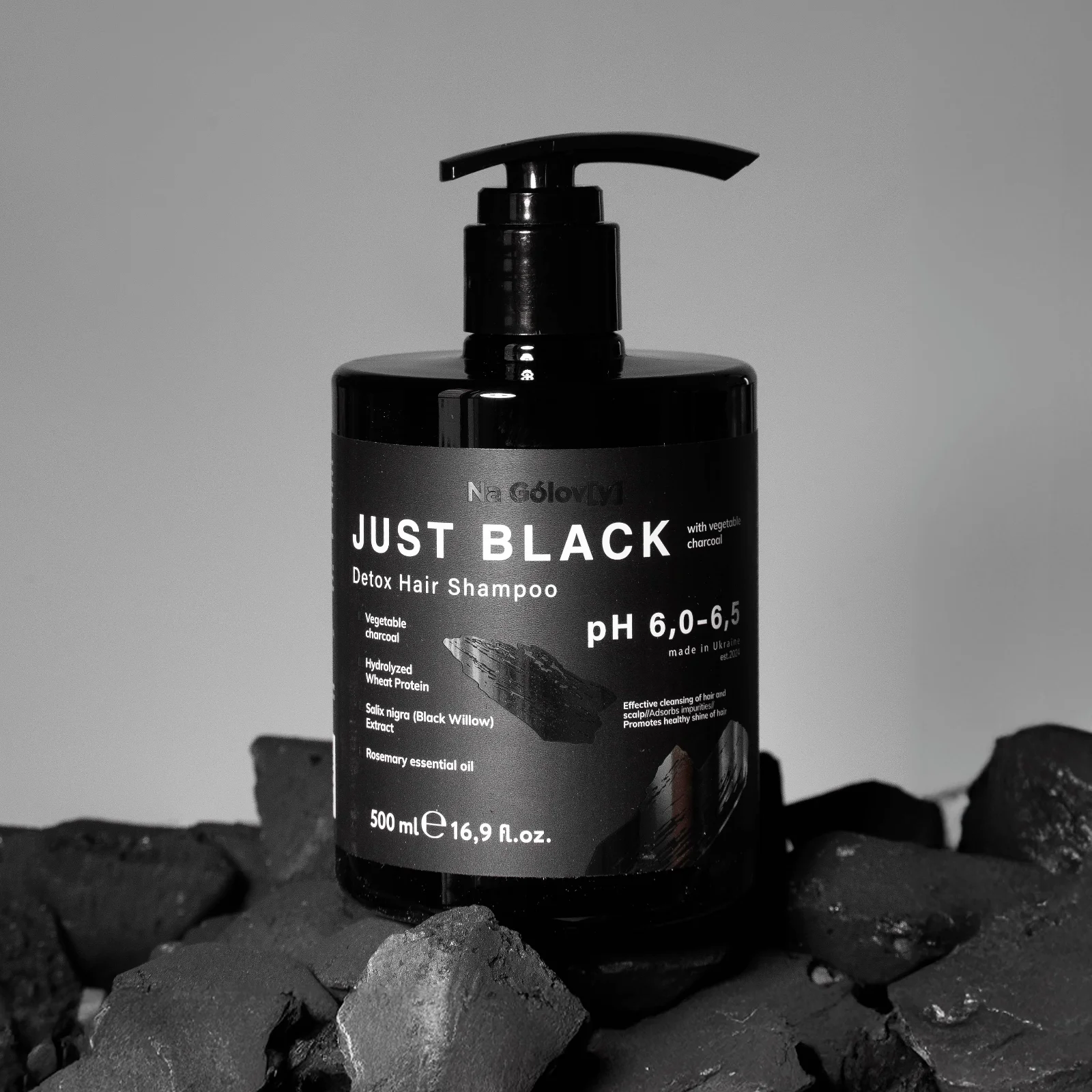 Шампунь Детокс Just Black
